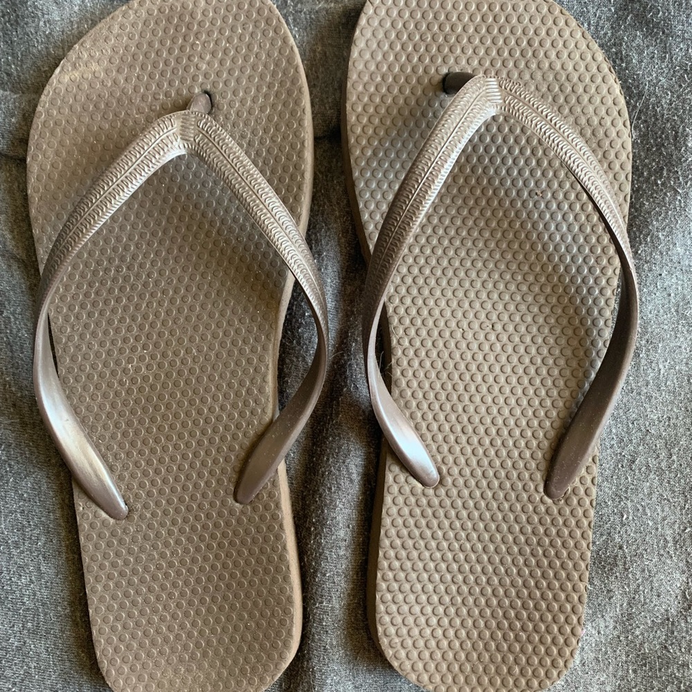 Brown Flip-Flops